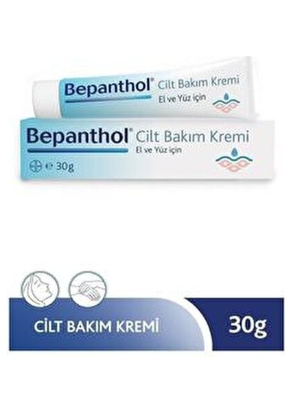 Cilt Bakım Kremi 30 gr ProVitamin B5 ile Normal Cilt İçin Nemlendirici Etki