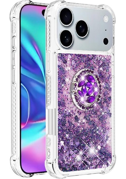 Halka Kickstand Darbeye Dayanıklı Koruma ile IPhone 17 Pro Max Için Telefon Kılıfı (Yurt Dışından) fiyatları