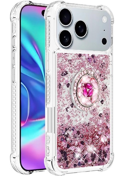 Halka Kickstand Halka Kickstand Köpüklü IPhone 17 Pro Için Telefon Kılıfı (Yurt Dışından) fiyatları