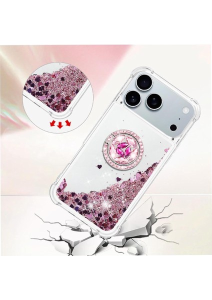 Halka Kickstand Halka Kickstand Köpüklü IPhone 17 Pro Için Telefon Kılıfı (Yurt Dışından) fırsatları