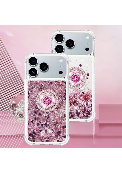 Halka Kickstand Halka Kickstand Köpüklü IPhone 17 Pro Için Telefon Kılıfı (Yurt Dışından) indirimleri