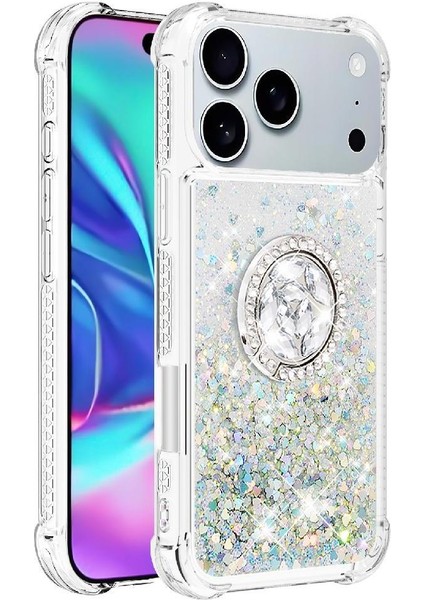 Halka Kickstand Halka Kickstand Köpüklü IPhone 17 Pro Için Telefon Kılıfı (Yurt Dışından) fiyatları