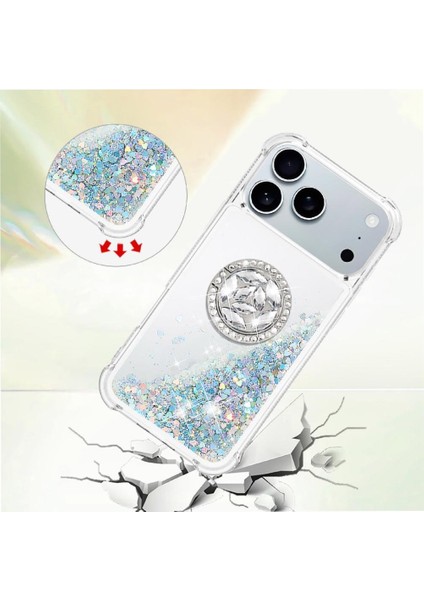 Halka Kickstand Halka Kickstand Köpüklü IPhone 17 Pro Için Telefon Kılıfı (Yurt Dışından) indirimleri