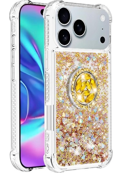 Halka Kickstand Darbeye Dayanıklı Koruma ile IPhone 17 Pro Max Için Telefon Kılıfı (Yurt Dışından) fiyatları