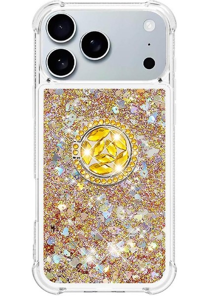 Halka Kickstand Halka Kickstand Köpüklü IPhone 17 Pro Için Telefon Kılıfı (Yurt Dışından) modelleri