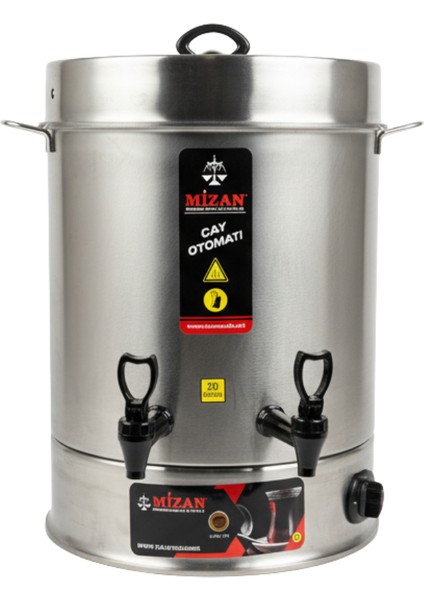 250 Bardak Endüstriyel Çaymatik - Paslanmaz Çelik Çay Otomatı