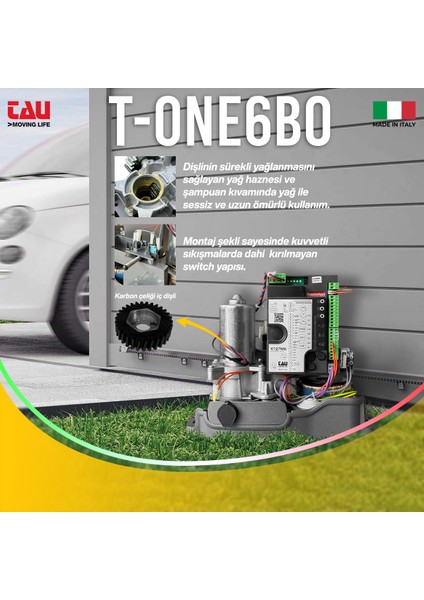 T-ONE6B Yana Kayar Kapı Motoru fiyatları