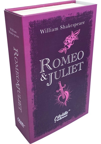 Romeo ve Juliet Temalı Çikolata Kütüphanesi, Şık ve Zarif Tasarım