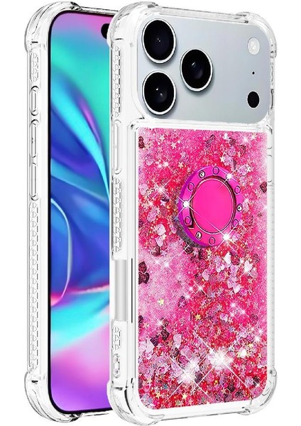 Halka Kickstand Darbeye Dayanıklı Koruma ile IPhone 17 Pro Max Için Telefon Kılıfı (Yurt Dışından) fiyatları