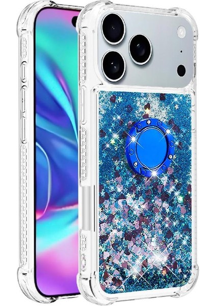 Halka Kickstand Darbeye Dayanıklı Koruma ile IPhone 17 Pro Max Için Telefon Kılıfı (Yurt Dışından) fiyatları