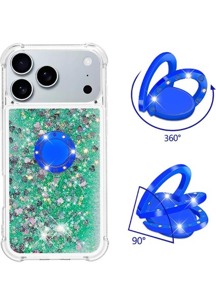 Halka Kickstand Darbeye Dayanıklı Koruma ile IPhone 17 Pro Max Için Telefon Kılıfı (Yurt Dışından) modelleri