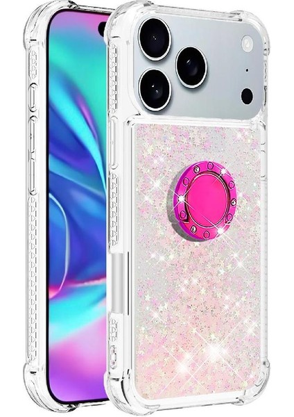 Halka Kickstand Darbeye Dayanıklı Koruma ile IPhone 17 Pro Max Için Telefon Kılıfı (Yurt Dışından) fiyatları