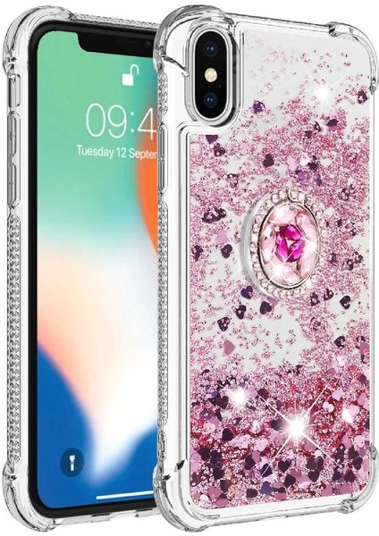 Halka Kickstand Halka Kickstand Darbeye ile IPhone X/xs Için Telefon Kılıfı (Yurt Dışından) fiyatları