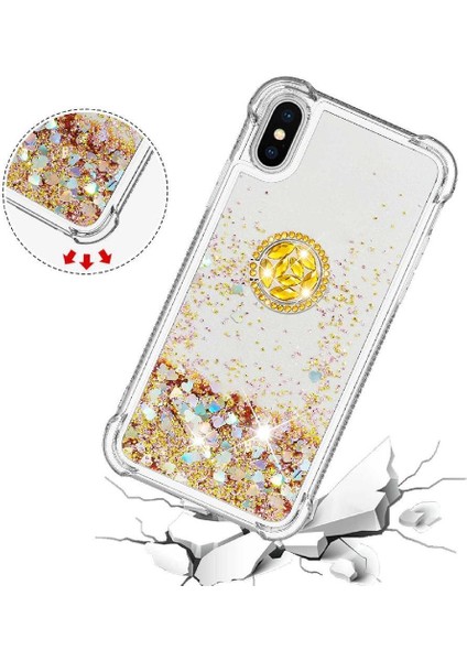 Halka Kickstand Halka Kickstand Darbeye ile IPhone X/xs Için Telefon Kılıfı (Yurt Dışından) modelleri