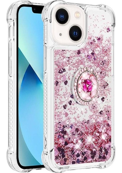 Halka Kickstand Darbeye Koruma Kum ile IPhone 15 Için Telefon Kılıfı (Yurt Dışından) fiyatları