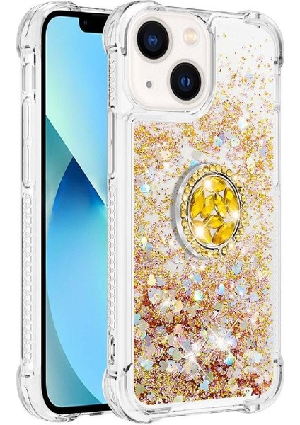 Halka Kickstand Darbeye Koruma Kum ile IPhone 15 Için Telefon Kılıfı (Yurt Dışından) fiyatları