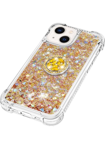 Halka Kickstand Darbeye Koruma Kum ile IPhone 15 Için Telefon Kılıfı (Yurt Dışından) fırsatları