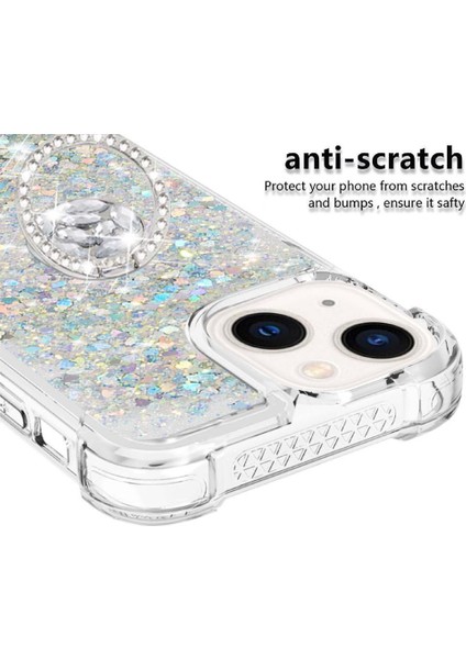 Halka Kickstand Darbeye Koruma Kum ile IPhone 15 Için Telefon Kılıfı (Yurt Dışından) fırsatları