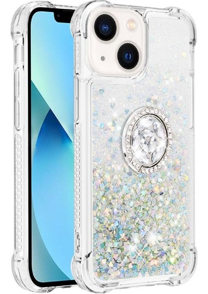 Halka Kickstand Darbeye Koruma Kum ile IPhone 15 Için Telefon Kılıfı (Yurt Dışından) indirimleri