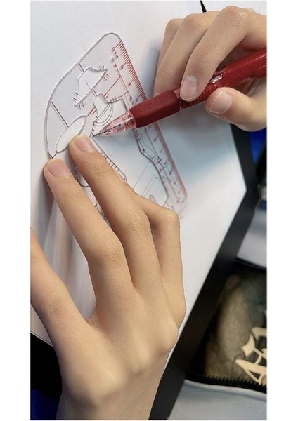 Dikiş Cetveli Kapitone Cetvel Moda Çizim Cetveli (Yurt Dışından) fiyatları