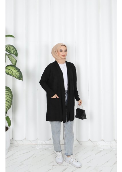 Dalga Desenli Triko Hırka fiyatları