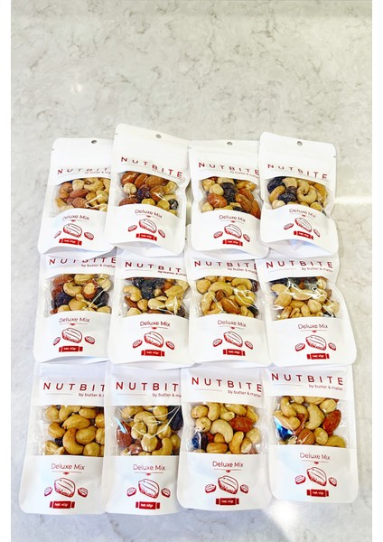 12'li Cep Boy Deluxe Mix - 12 x 40GR Cep Boy Hafif Atıştırmalık modelleri