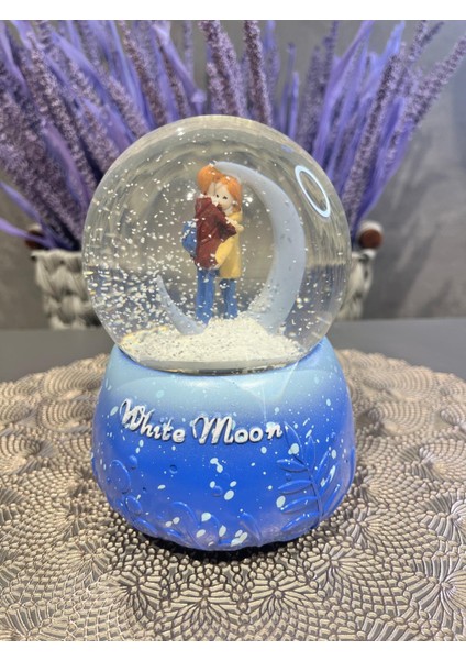 Işıklı Müzikli Kristal Kar Küresi Büyük Boy fiyatları