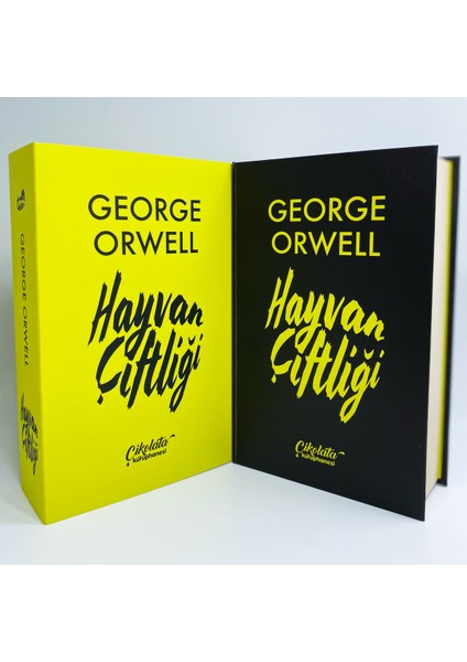 Hayvan Çiftliği Temalı Ciltli Çikolata Kütüphanesi, Şık ve Lezzetli Hediye