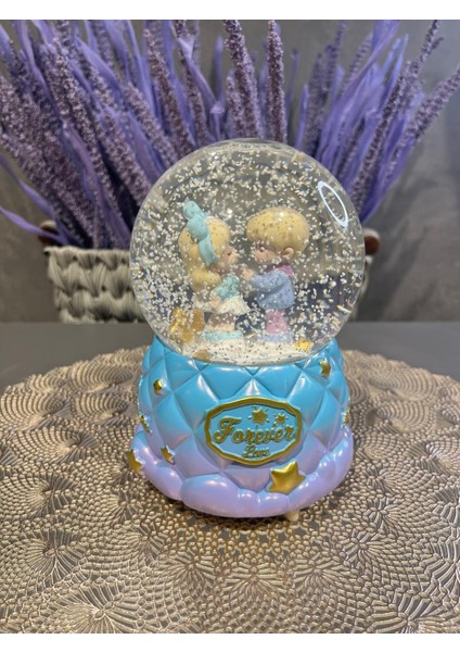 Cam Sulu Küre Yılbaşı Hediyesi Büyük Boy modelleri