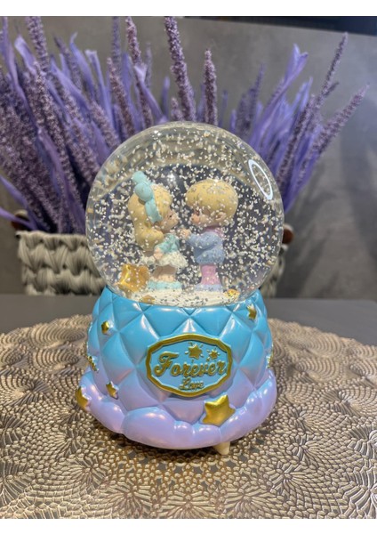 Cam Sulu Küre Yılbaşı Hediyesi Büyük Boy fırsatları