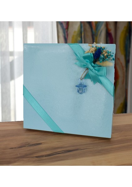 Yeni Doğan Erkek Bebekler Için Kişiye Özel Hoş Geldin Çikolata Kutusu fiyatları