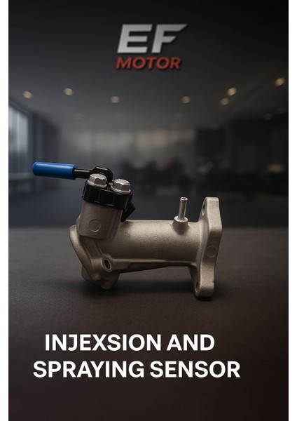 Ef Motor Hero Dash 125 Orijinal Emme Borusu + Enjeksiyon & Püskürtme Sensörü – Set Halinde