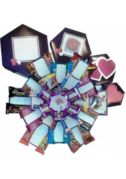 Kat Kat Patlayan Çikolata Kutusu, Lezzetli ve Eğlenceli Anlar Için