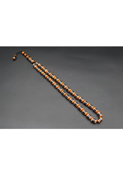 Siyah İnci Oltutaşı 8'li Yarma Oltu Taşı Tesbih SK000158 fırsatları