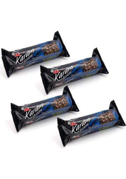 Özel Ahşap Kutu Içinde 4 Adet Gurme Karam Bitter Çikolata fiyatları