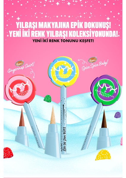 Holiday Özel Koleksiyonu Candy Swirl Eyeliner – Milk Chocolate