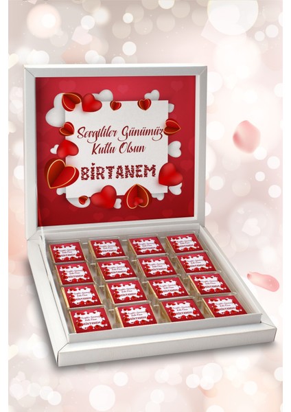 Romantik Çikolata Kutusu, Sevgiliye Özel Hediye, Lezzetli ve Şık Tasarım