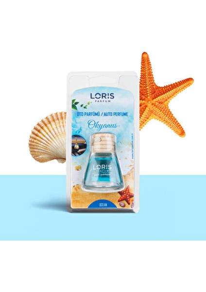 Okyanus Kokusuyla Dekoratif 10 ml Araç Kokusu Şık Tasarım ve Ferahlatıcı Etki fiyatları