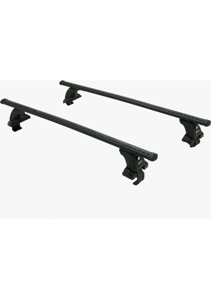 REX Renault Clio 4 (IV) , Clio 5 (V) için Oluksuz Tavan Ara Atkı Seti, Siyah