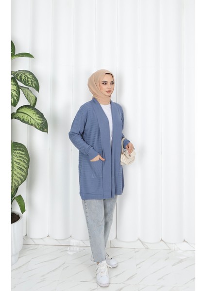 Dalga Desenli Triko Hırka fiyatları