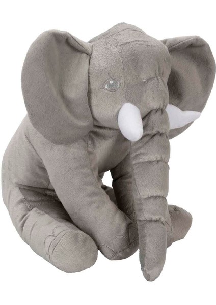 Peluş Küçük Yastık Fil 55 cm - Gri fiyatları