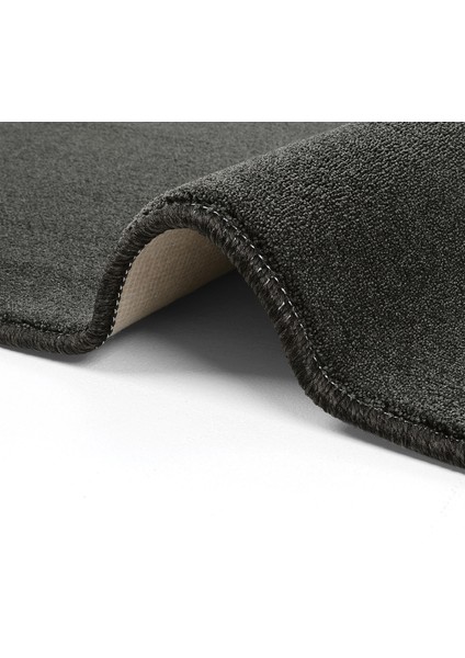 Monet Füme Gri Düz Renk Parlak Tuşe Sık Dayanıklı Dokuma Modern Ofis Ev Salon Oturma Odası Halısı