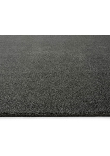 Monet Füme Gri Düz Renk Parlak Tuşe Sık Dayanıklı Dokuma Modern Ofis Ev Salon Oturma Odası Halısı