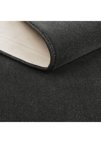 Monet Füme Gri Düz Renk Parlak Tuşe Sık Dayanıklı Dokuma Modern Ofis Ev Salon Oturma Odası Halısı