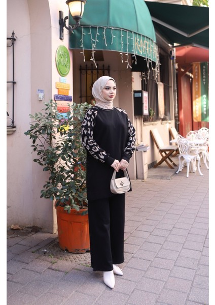 Leopar Desenli Merserize Takım fiyatları