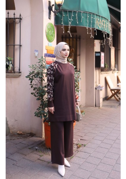 Leopar Desenli Merserize Takım modelleri