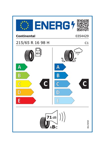 215/65R16 98H FR CCLX2 CONTİNENTAL(2025)4 MEVSİM modelleri