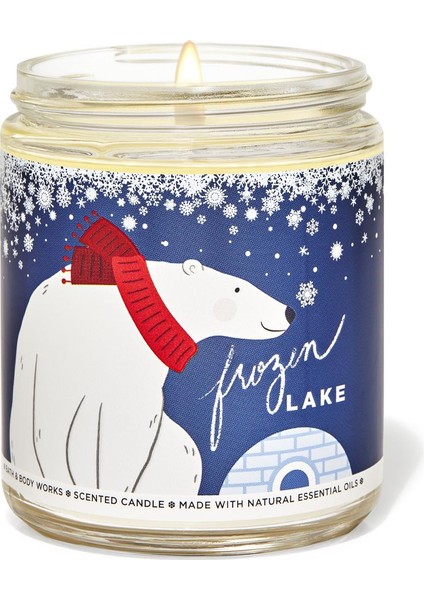 Frozen Lake Küçük Boy Mum 198 gr