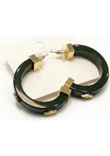 Şık Kemik Halka Küpe modelleri