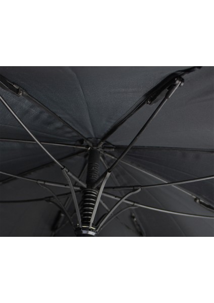 Siyah 8 Tel Fiber Baston (Geniş Tip) Şemsiye modelleri